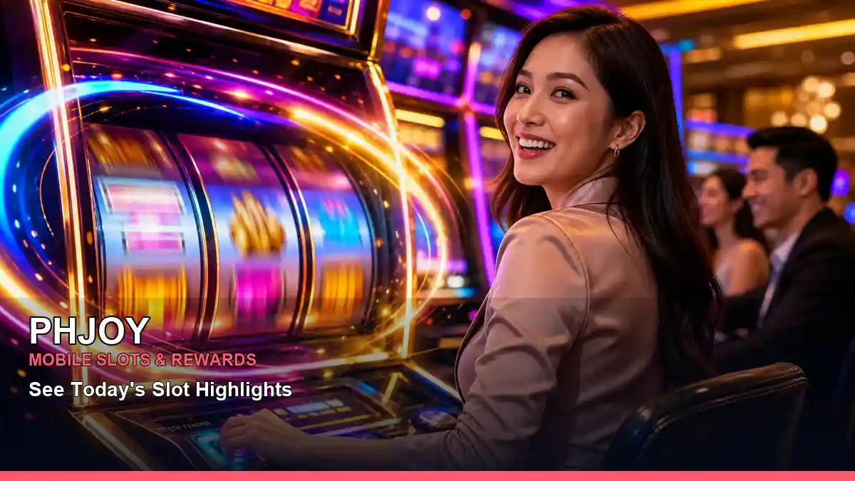 PHJOY vivid free spins slot games highlighting mobile-friendly casino play